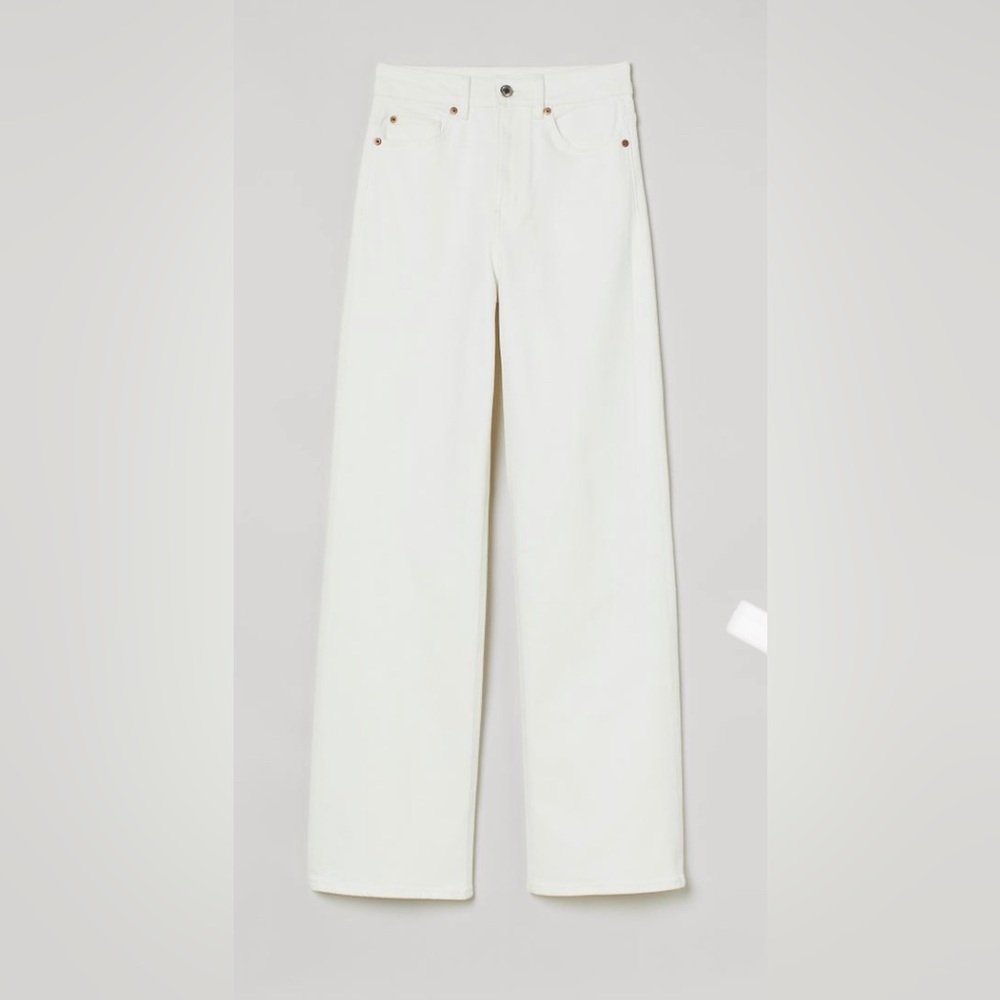US Size 6 - H&M Wide High Waist Jeans